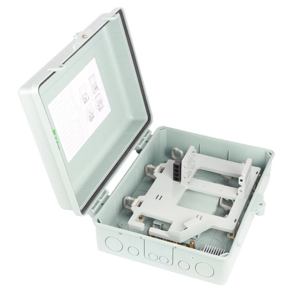 What are the color requirements for installing electrical distribution boxes 