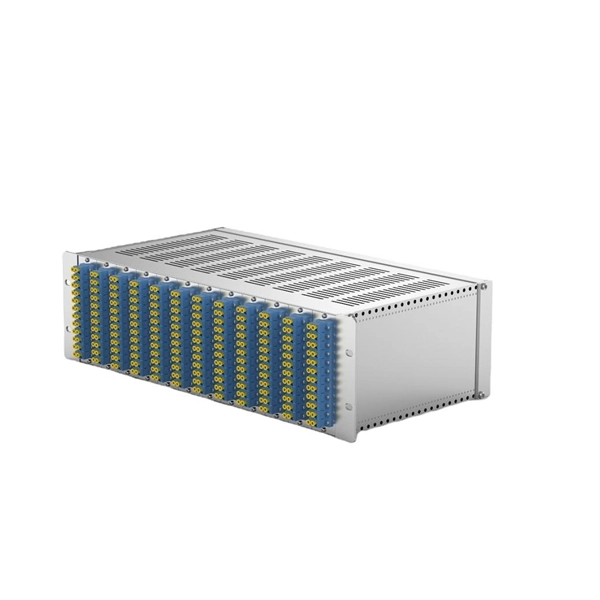 How to configure a network using a fiber optic splice box